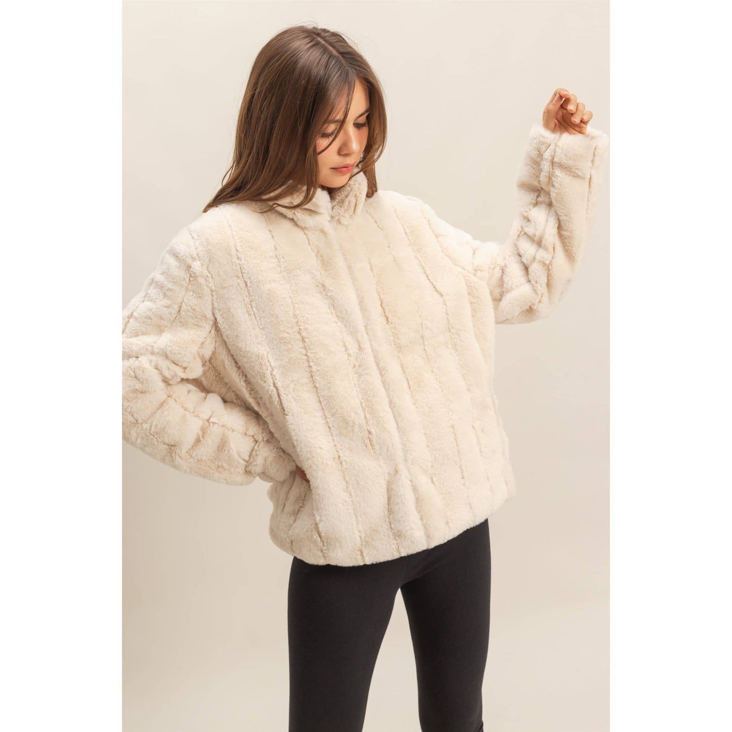 Faux Fur Jacket