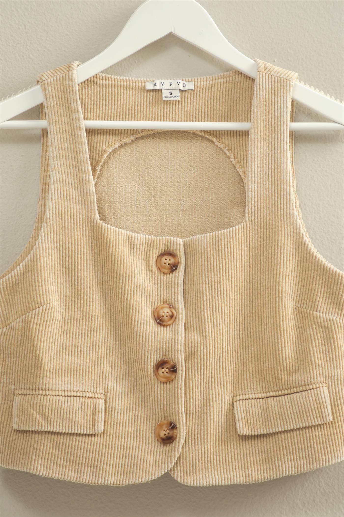 Snow Garment Washed Corduroy Vest