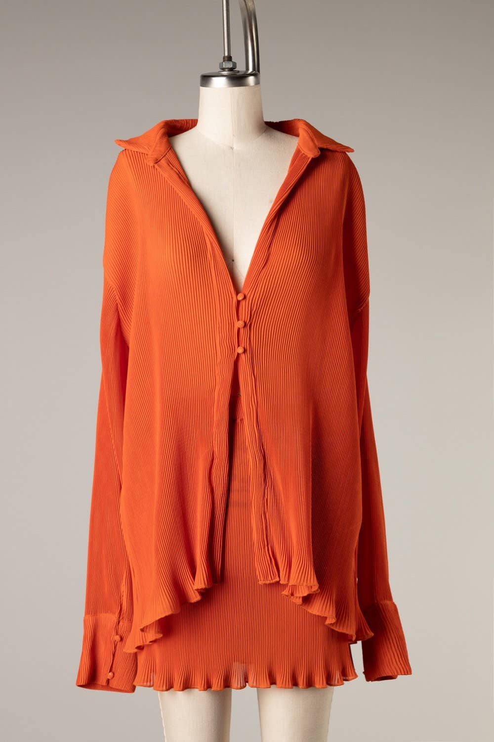 Crinkle Long Sleeve Cover Set