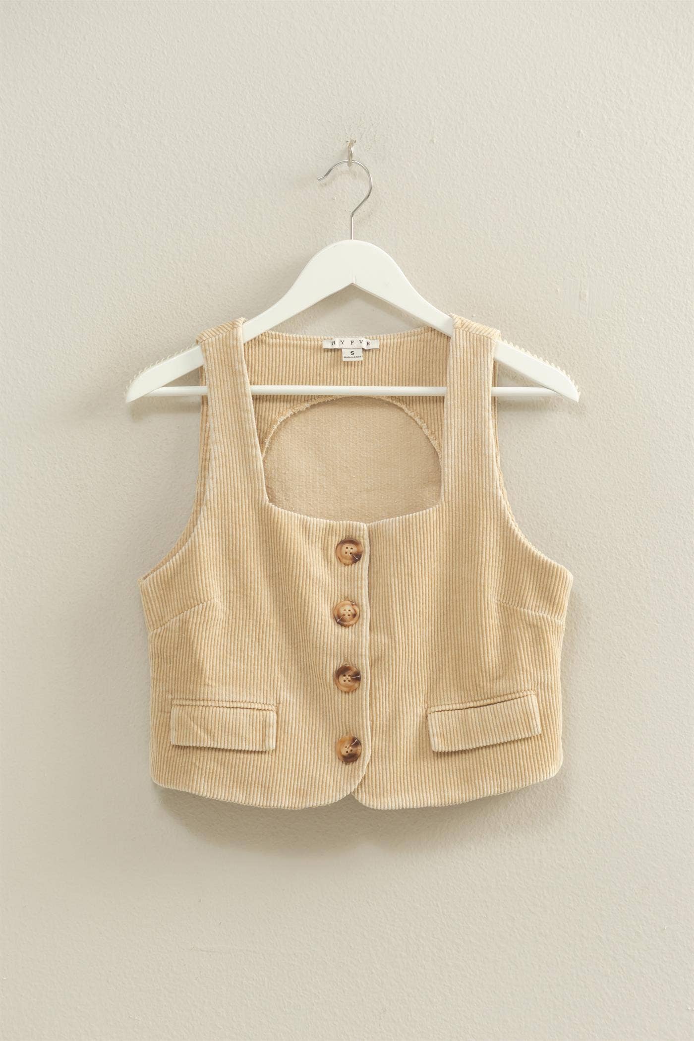 Snow Garment Washed Corduroy Vest