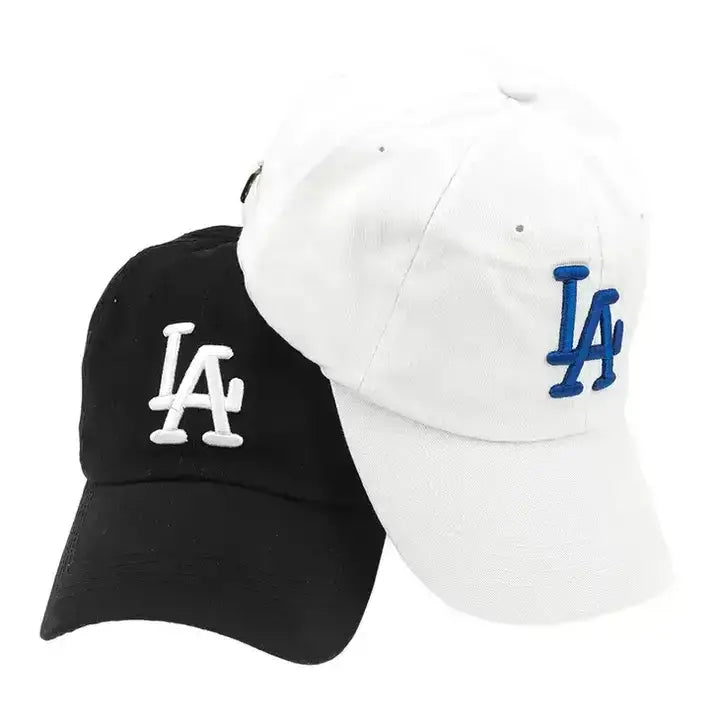 NEW COLOR LA 3D EMBROIDERY PIGMENT BASEBALL CAP