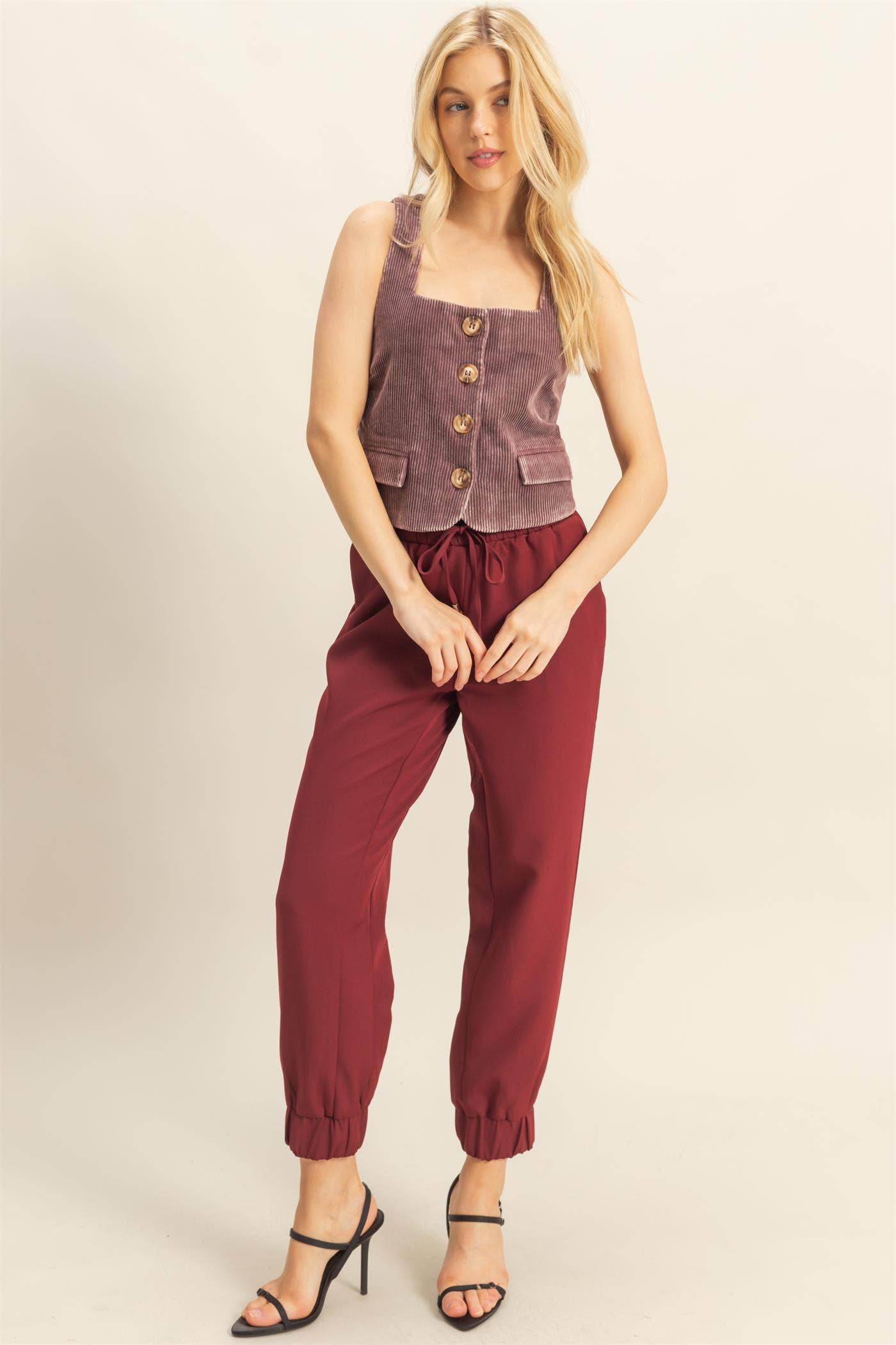 Snow Garment Washed Corduroy Vest
