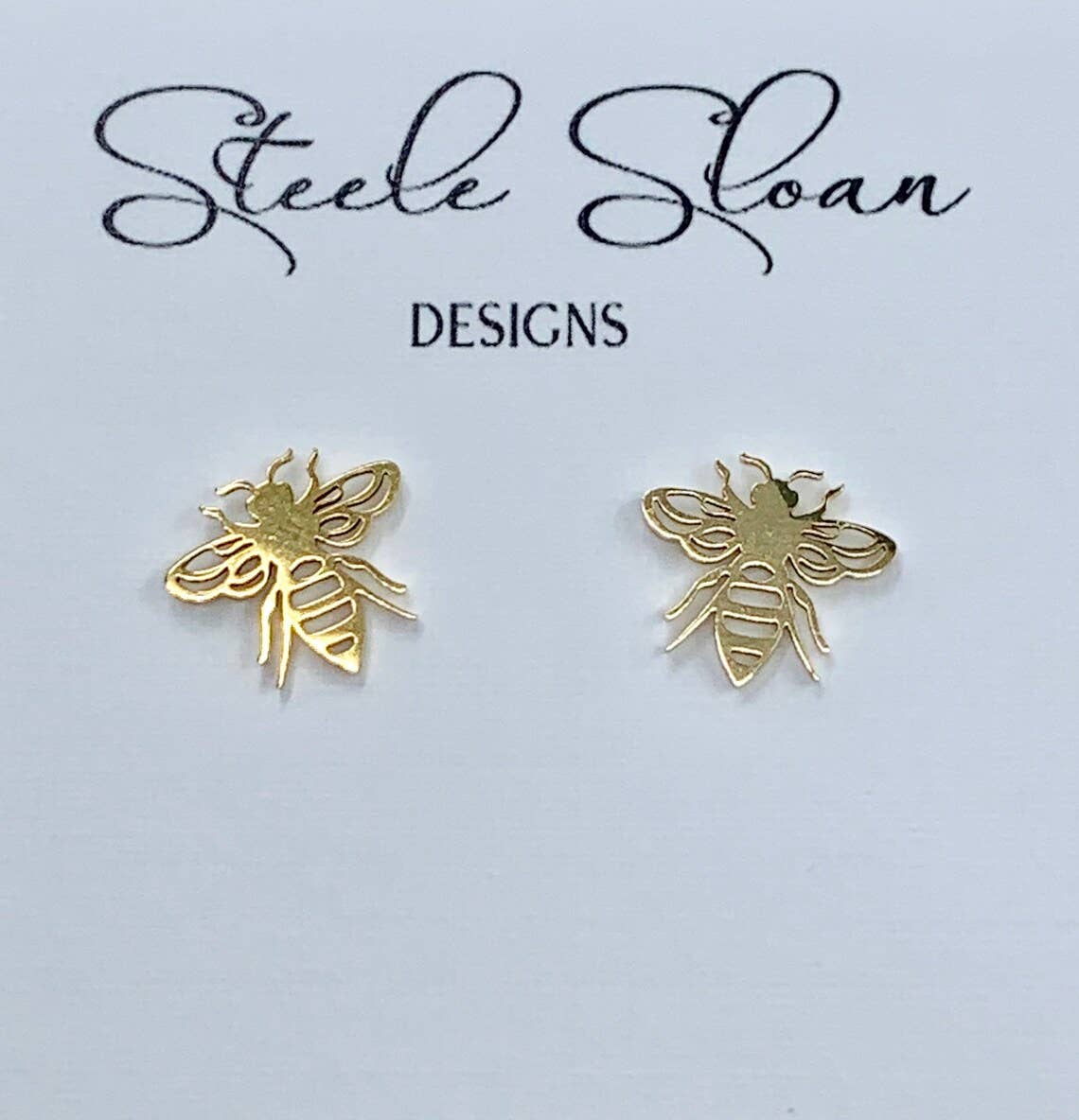 Adorable Bee Earrings, Honeybee Gift, Hypoallergenic Earring