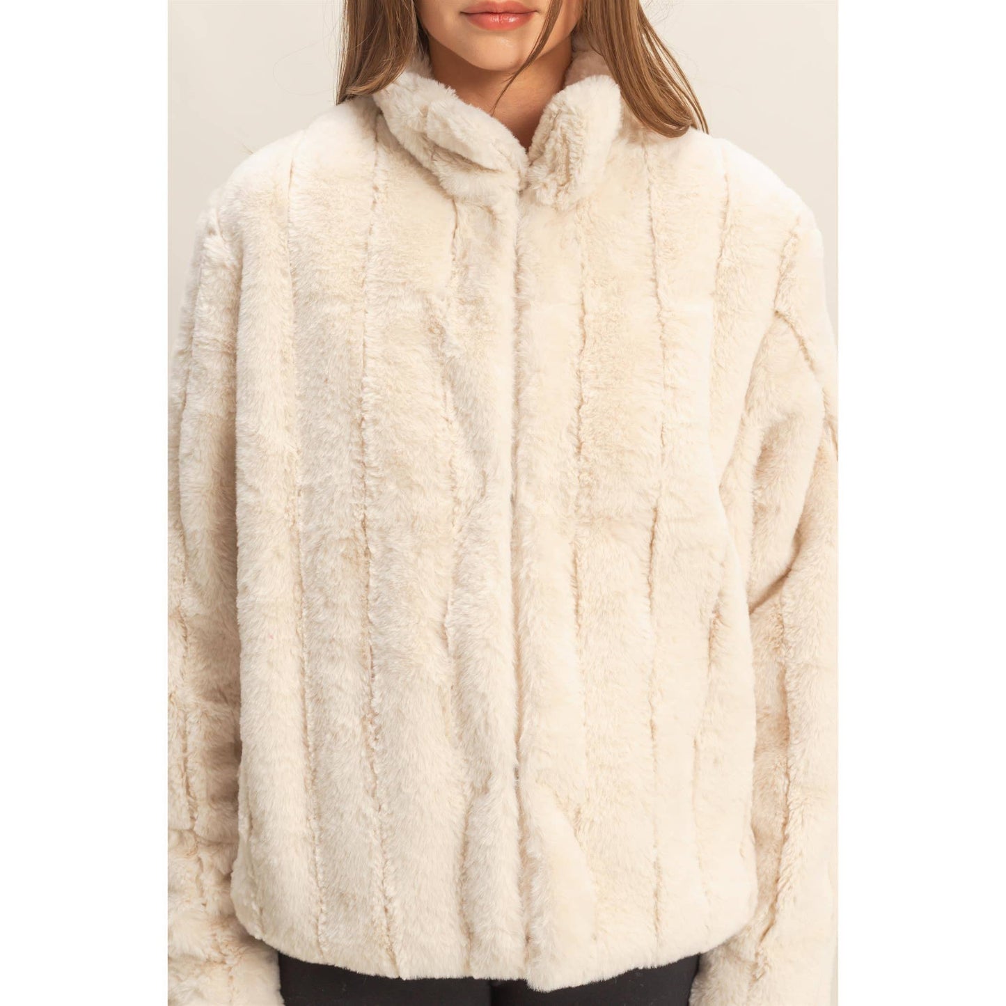 Faux Fur Jacket
