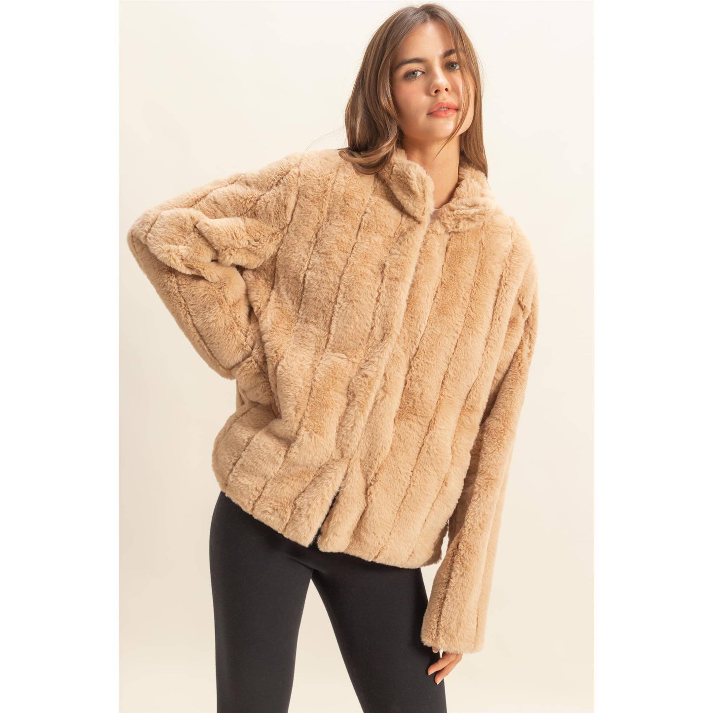 Faux Fur Jacket