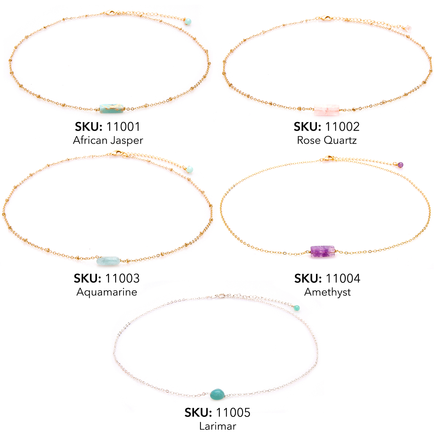 Stone of the Earth Necklaces (10 Pack Assortment)