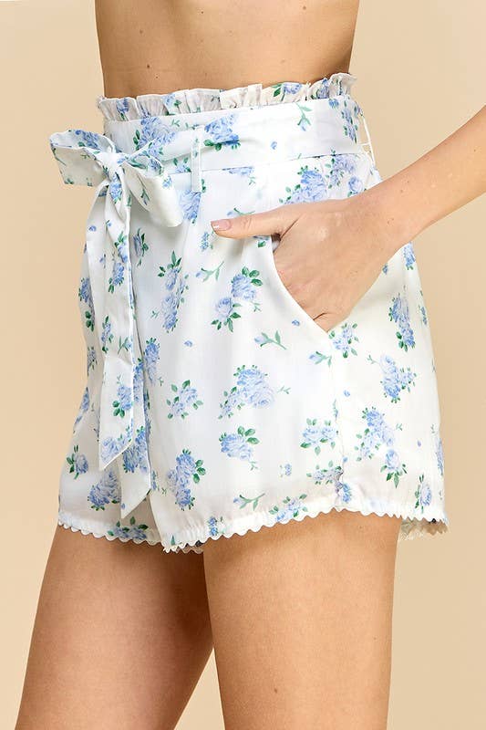 CP9924-Floral Shorts