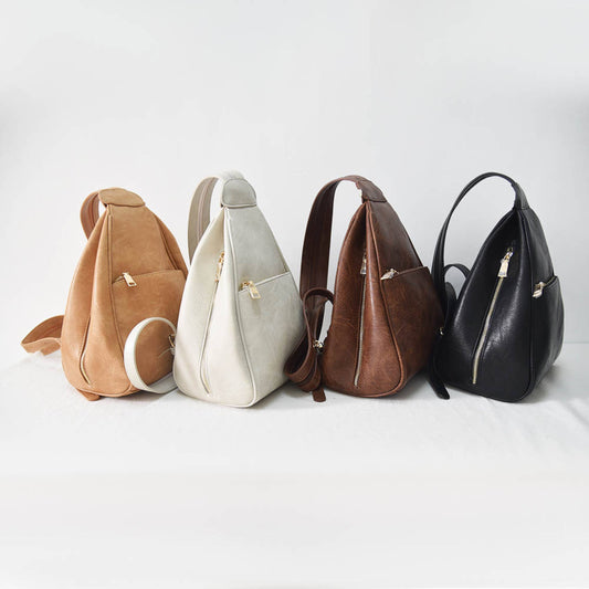 The Penny | Vegan Leather Backpack Sling Bag